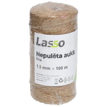 Lasso Aukla nepulēta 1.5mm 100m lina (4750959140536)