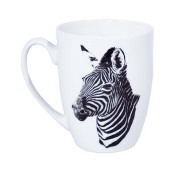 KETLER Krūze keramiska 350ml, Zebra (4750959140826)