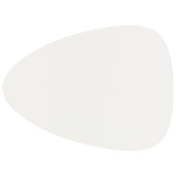 4Living Paliktnis galda Stone 31x42cm, balts (6410416041193)