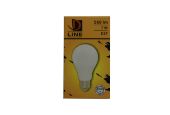 D Line LED spuldze dimmējama 7W E27 600lm 3000k D Line (4750959092910)