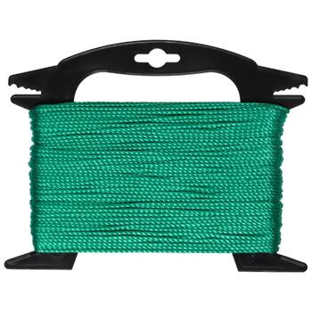Lasso Aukla vīta polipropilēna (zaļa), 2mm. 50M (4750959128534)