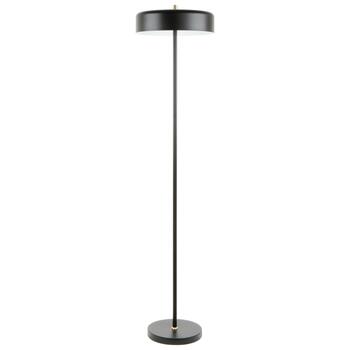 BESK Stāvlampa 2xE27, Max 40W. 220-240V, Melna (4750959149539)
