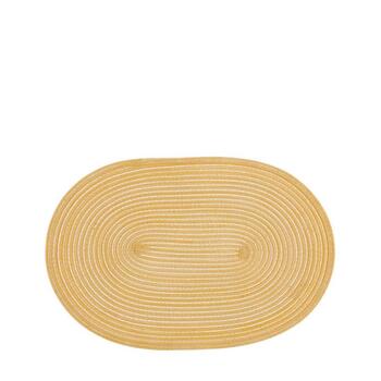 4Living Paliktnis galda Heini 30x45cm, dzeltens (6410413278851)
