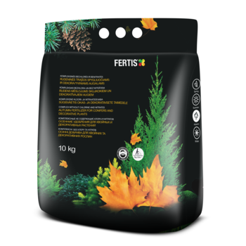 FERTIS Mēslojums rudens skujkokiem un dekoratīvajiem augiem 10kg (4779039691386)