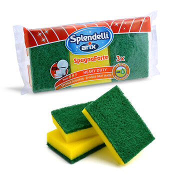 Splendelli Trauku tīrāmais sūklis sint.9.9x6.6cm 3gb (20) (8008990001276)