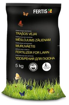 FERTIS Mēslojums mauriņam 5kg (4779039690365)