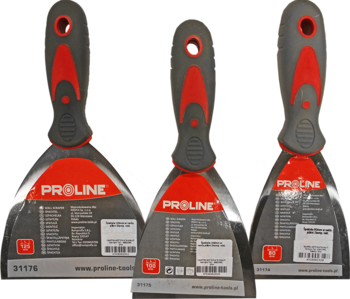 PROLINE Špaktele 2K nerūs.  80mm (5903755311740)