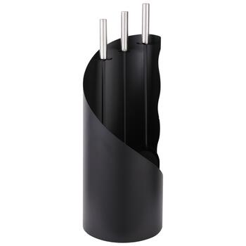 DOFLAME Kamīna piederumu komplekts K211-XB, 4 rīki, melns (4750959148648)