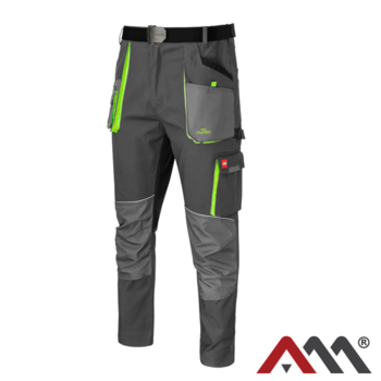 Art.Master Bikses darba Classic Stretch Slim pelēkas 56.izm (5907791430083)
