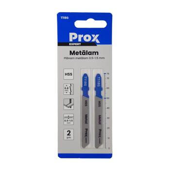 Figūrzāģa asmeņi Prox Expert metālam T118G 2gab. HSS (4750959143599)