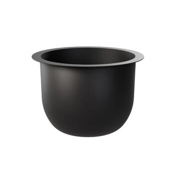 FORM PLASTIC Puķu poda statīva Standy1 ieliktnis D24cm, melns (5907474375540)