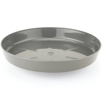 LAMELA Paliktnis puķu podam 170mm, pelēks (5900119446056)