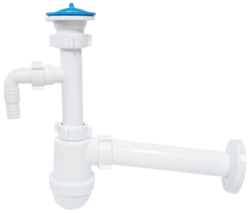 Ani Plast Sifons Ani izl. 1 1/4х40mm ar veļas maš. pies., caurule 40mm (4779037101405)