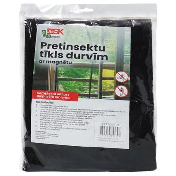 BESK Pretinsektu tīkls durvīm ar magnētu 120x210cm (4750959155301)