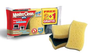 MasterClean Trauku tīrāmais sūklis MasterClean antibakt.3gb (10) (8008990127853)