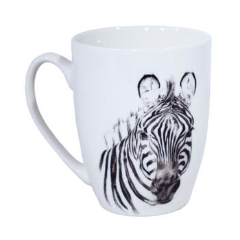 KETLER Krūze keramiska 350ml, Zebra (4750959140802)