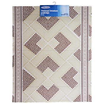 Baltic Aqua Vannas istabas paklājs 65x80cm, PVC (4750959130629)