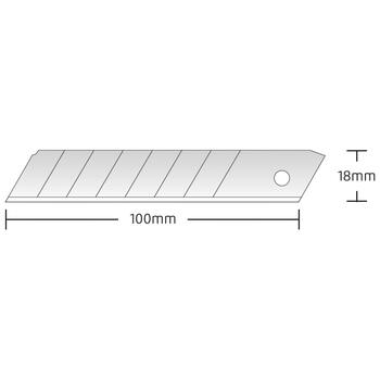 Prox Rezerves asmeņi nazim 18mm SK2 0.6mm 10gb Prox Expert (4750959152744)