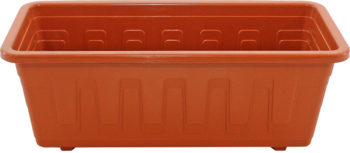 Vodar Balkona kaste 50cm Popular terakota (5906764721388)