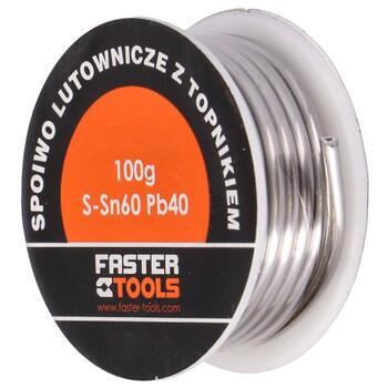 Faster Tools Lodalva S-Sn60Pb40 d.2.0mm 100g (5907078928364)