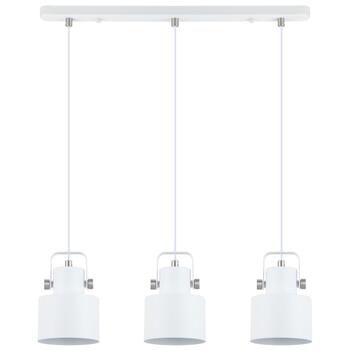 BESK Griestu lampa, 3xE27, Max 40W, 220-240V, Balta (4750959149621)
