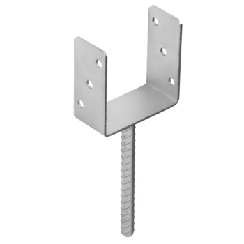 Grundline Brusu kurpe PS120 121x120x4mm U veida iemūrējama (5907708148063)