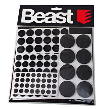 Beast Paliktnis mēbelēm filca kompl. melns 125gb. (5907698027676)