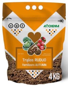 Agrochema Mēslojums Rudens 4kg (4770757310184)