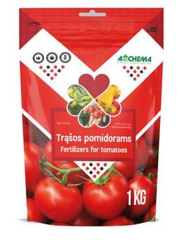 Agrochema Mēslojums tomātiem un paprikai 1kg (4771509280274)