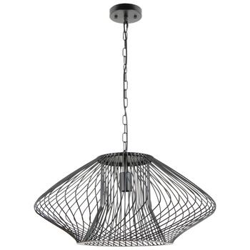 BESK Griestu lampa, E27, Max 40W, 220-240V, Melna (4750959149683)