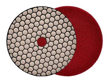 GEKO Dimanta disks sausai pulēšanai 125mm 400 keramikai (5901477165009)