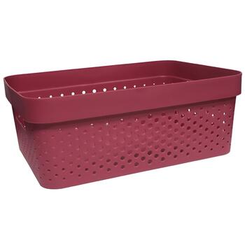 ArtFlow Grozs Deny 35x26x13cm, sarkans (4750959133699)