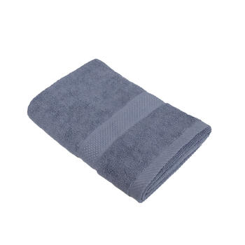 BESK Dvielis 70x50cm pelēks, 100% kokvilna (4750959118061)
