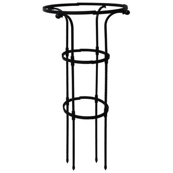 BESK Atbalsts telpaugiem D25/D40cm H95cm, melns (4750959154557)