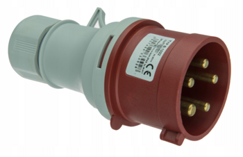 Kontaktdakša vadā 3P+N+E 16A IP44 (5907484330904)