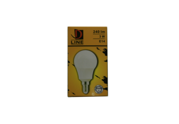 D Line LED spuldze 3W E14 270lm 3000k D Line (4750959092804)