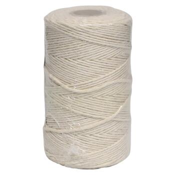 Lasso Aukla kokvilnas, balta 150m (4750959128787)