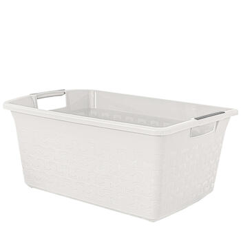 Branq Bļoda kvadrāta Cotton 25L, balta (5901098142519)