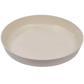 LAMELA Paliktnis puķu podam 195mm, balts (5900119746064)