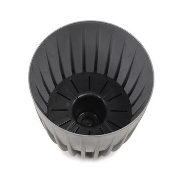 LAMELA Puķu pods Mira 300x356 mm 11.6L, balts (5900119059089)