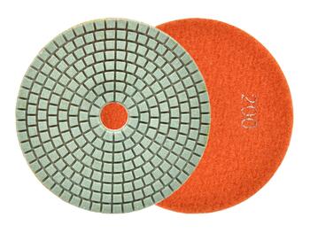 GEKO Dimanta disks slapjai pulēšanai 125mm 200 keramikai (5901477164859)