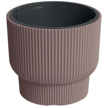 Prosperplast Puķu pods Milly zems 39.5x35cm 20L, gaiši brūns (5905197567945)