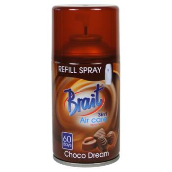 Brait Gaisa atsvaidzinātājs dozatoram 250ml Brait Choco Dream (5908241708479)