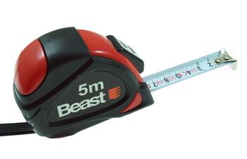 Beast Mērlente 5mx19mm Nylon AutoStop Beast (5907698027928)