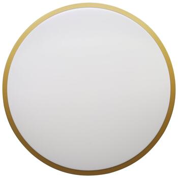 BESK Griestu plafonlampa LED GOLD SLIM 36W, 3000K, BESK (4750959145937)