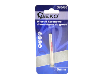 GEKO Kroņurbis dim.flīzēm d  6mm 1gab (10) (5901477131752)