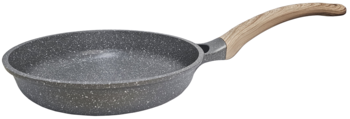 KETLER Panna alumīnija Amber 24cm, ar koka imitācijas rokturi (4750959120682)