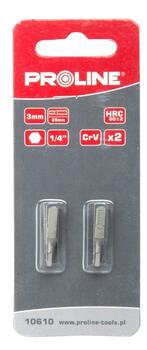 PROLINE Uzgalis 1/4 25mm Proline sešk. 3mm 2gb (5903755106100)