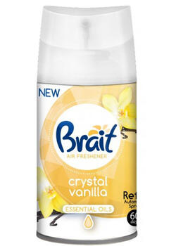 Brait Gaisa atsvaidzinātājs dozatoram 250ml Brait Vanilla (5908248103154)