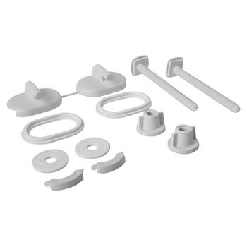 Cersanit WC vāka stiprinājumu komplekts K99-0006, plastmasas (5907536634219)